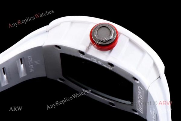 KV Factory Swiss Richard Mille Bubba Watson Watch RM055 White Ceramic Mens Watch KV Factory Swiss Richard Mille Bubba Watson Watch RM055 White Ceramic Mens Watch