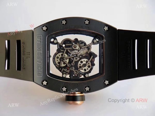 KV Factory Swiss Replica Richard Mille RM 055 Bubba Watson Skeleton Watches KV Factory Swiss Replica Richard Mille RM 055 Bubba Watson Skeleton Watches