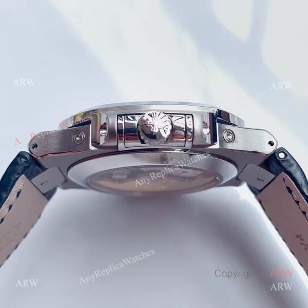 Swiss Replica Patek Philippe Nautilus Moon Phase Blue Dial Automatic Watch Swiss Replica Patek Philippe Nautilus Moon Phase Blue Dial Automatic Watch