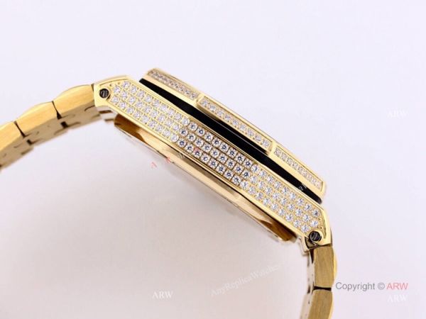 Best Replica Audemars Piguet Ice Royal Oak White Dial Yellow Gold AP Watch Best Replica Audemars Piguet Ice Royal Oak White Dial Yellow Gold AP Watch