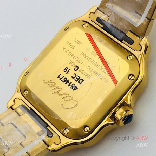 BV Factory 1:1 Replica Ladies Cartier Santos De Cartier All Gold Diamond Watch BV Factory 1:1 Replica Ladies Cartier Santos De Cartier All Gold Diamond Watch