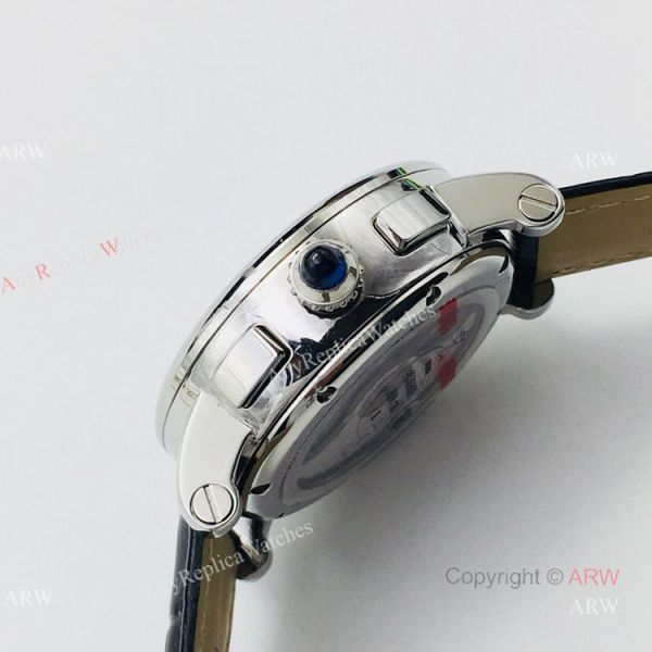 (GZF) 1:1 Quality Cartier Watch Copy Ronde De Cartier Blue Dial Chronograph Watch 40mm (GZF) 1:1 Quality Cartier Watch Copy Ronde De Cartier Blue Dial Chronograph Watch 40mm