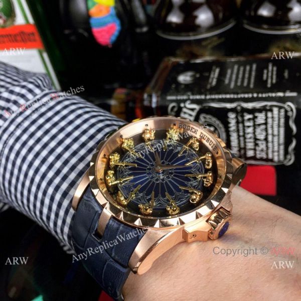 Copy Roger Dubuis Excalibur Knights Of The Round Table II watch Rose Gold Copy Roger Dubuis Excalibur Knights Of The Round Table II watch Rose Gold