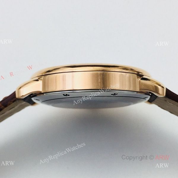 (EGF) New Replica Ronde De Cartier White Dial Rose Gold Automatic Watch 40mm (EGF) New Replica Ronde De Cartier White Dial Rose Gold Automatic Watch 40mm