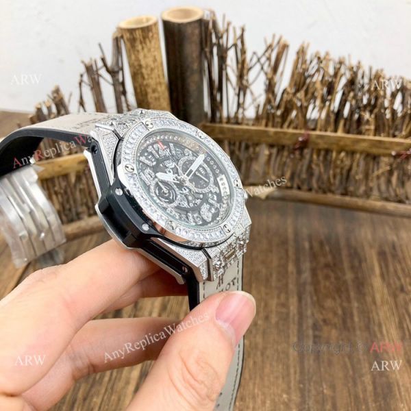 AAA Replica Hublot Big Bang Unico Sapphire Iced Out Watches AAA Replica Hublot Big Bang Unico Sapphire Iced Out Watches