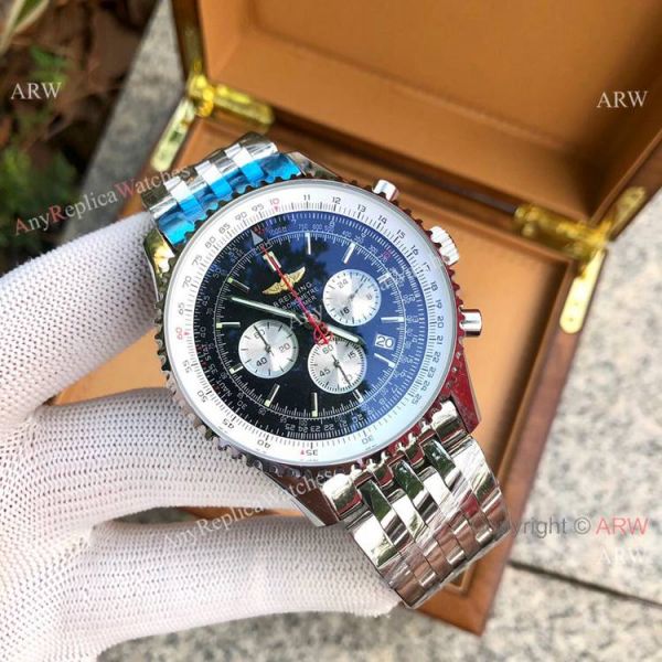 High Quality Breitling Navitimer 01 46mm Watch Rose Gold Case High Quality Breitling Navitimer 01 46mm Watch Rose Gold Case