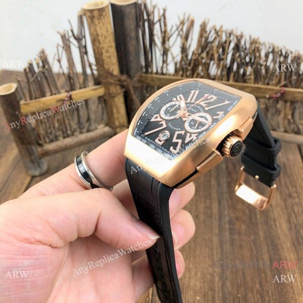 Best Replica Franck Muller Vanguard Rose Gold Chronograph Watch Best Replica Franck Muller Vanguard Rose Gold Chronograph Watch