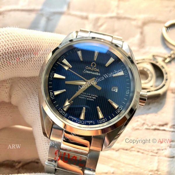 Best Replica Omega Aqua Terra 150 M Automatic Watches Stainless Steel Wave Dial Best Replica Omega Aqua Terra 150 M Automatic Watches Stainless Steel Wave Dial