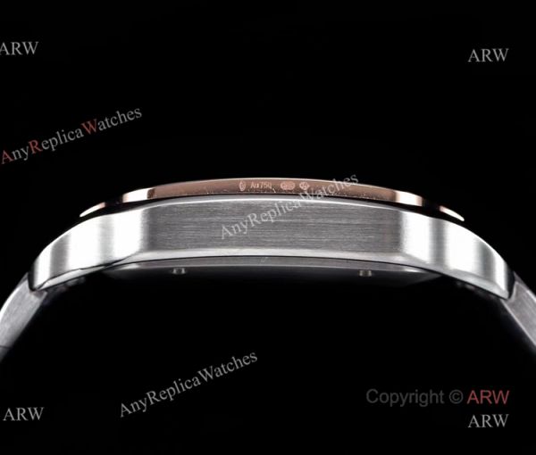 Faux Cartier Santos Mens Watch With Cartier Quickswitch Straps Faux Cartier Santos Mens Watch With Cartier Quickswitch Straps