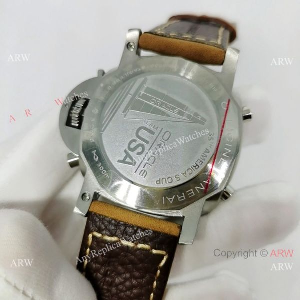 Panerai Luminor PCYC PAM 653 Watch Stainless Steel Black Face 44mm Panerai Luminor PCYC PAM 653 Watch Stainless Steel Black Face 44mm
