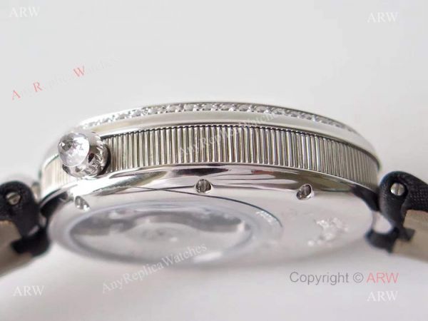 Replica Breguet Ladies Reine De Naples Diamond Watch With White Mop Dial Replica Breguet Ladies Reine De Naples Diamond Watch With White Mop Dial