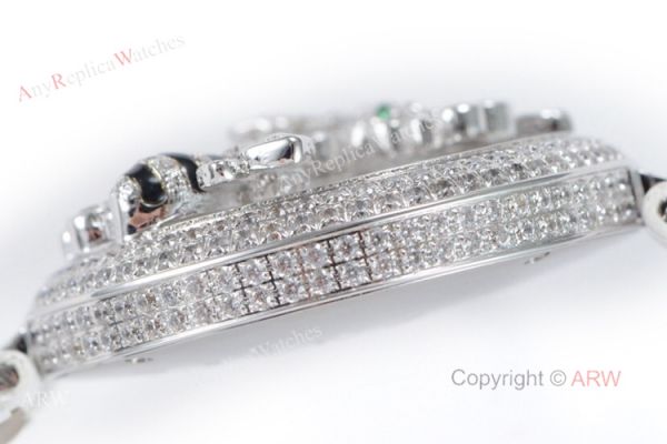 Swiss Replica Cartier Le Cirque Animalier De Cartier With Bees Decor Diamond Watch Swiss Replica Cartier Le Cirque Animalier De Cartier With Bees Decor Diamond Watch
