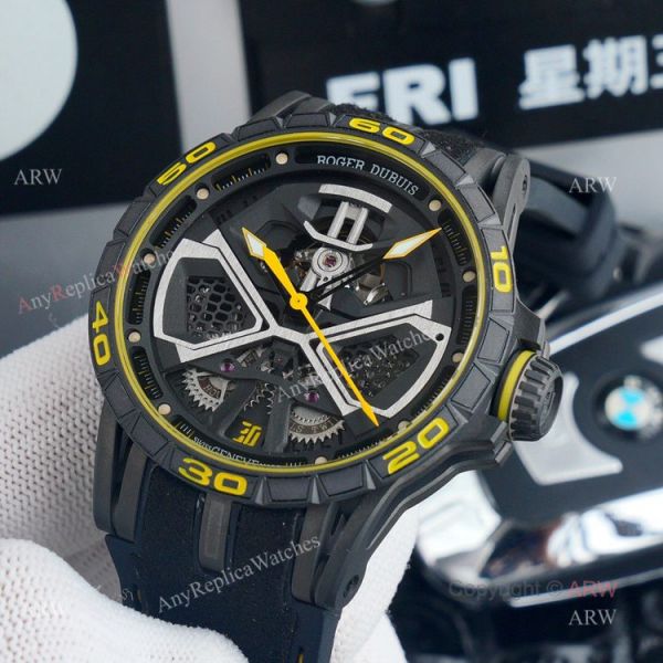 High Quality Replica Roger Dubuis Excalibur Hurac?n Yellow Watch High Quality Replica Roger Dubuis Excalibur Hurac?n Yellow Watch