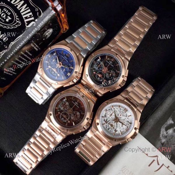 Fake IWC Aquatimer Chronograph Rose Gold Men Watches 42mm Fake IWC Aquatimer Chronograph Rose Gold Men Watches 42mm