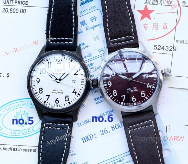 New IWC Mark XVIII Replica Watches Blue Dial Leather Strap New IWC Mark XVIII Replica Watches Blue Dial Leather Strap