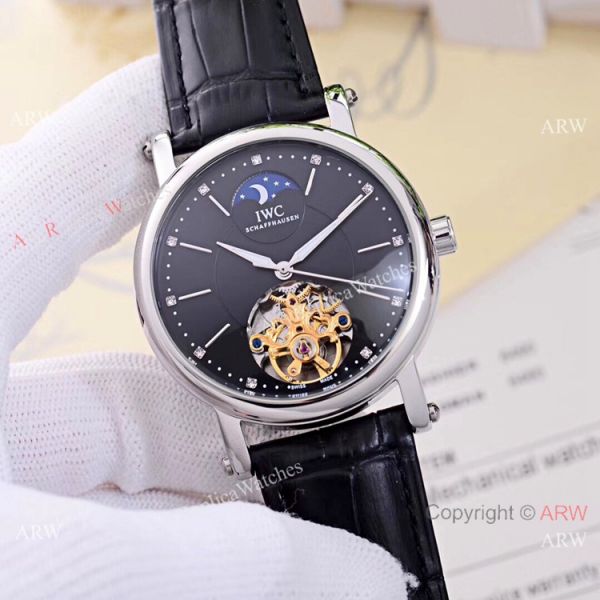 Copy IWC Schaffhausen Tourbillon Moon Face Watches 42mm Low Price Copy IWC Schaffhausen Tourbillon Moon Face Watches 42mm Low Price