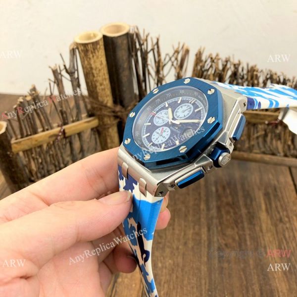 Copy Audemars Piguet Royal Oak Offshore Blue Camouflage Watches Copy Audemars Piguet Royal Oak Offshore Blue Camouflage Watches
