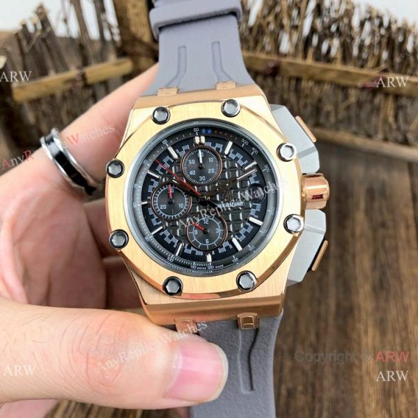 Copy Audemars Piguet Michael Schumacher Rose Gold Black Bezel Watches Copy Audemars Piguet Michael Schumacher Rose Gold Black Bezel Watches