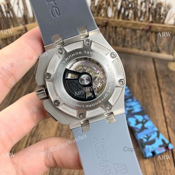 Replica Audemars Piguet Michael Schumacher Automatic Watch Gray Dial Replica Audemars Piguet Michael Schumacher Automatic Watch Gray Dial