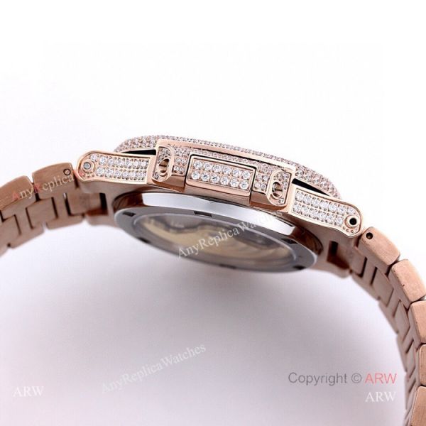 5719 Patek Philippe Nautilus Bust Down Rose Gold Replica Watch 40mm 5719 Patek Philippe Nautilus Bust Down Rose Gold Replica Watch 40mm