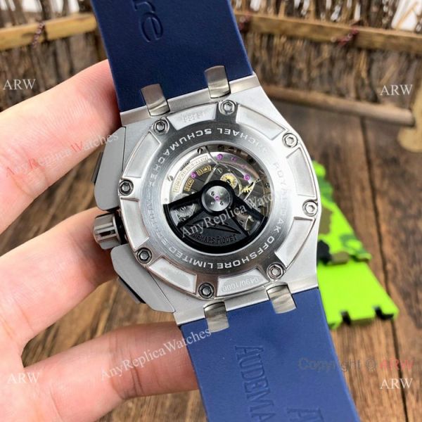New Replica Audemars Piguet Michael Schumacher Watch Blue Dial Automatic New Replica Audemars Piguet Michael Schumacher Watch Blue Dial Automatic