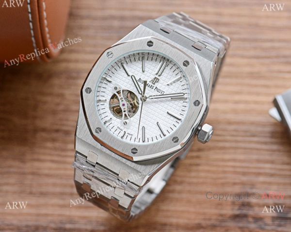 Audemars Piguet Royal Oak Tourbillon Wrist Stainless Steel White Face Audemars Piguet Royal Oak Tourbillon Wrist Stainless Steel White Face
