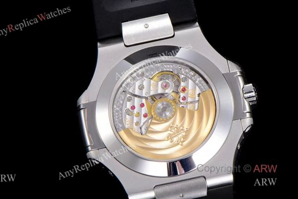 (GR) V2 Version New Patek Philippe Nautilus Annual Calendar 5726 Moonphase Watch With Black Rubber Strap (GR) V2 Version New Patek Philippe Nautilus Annual Calendar 5726 Moonphase Watch With Black Rubber Strap