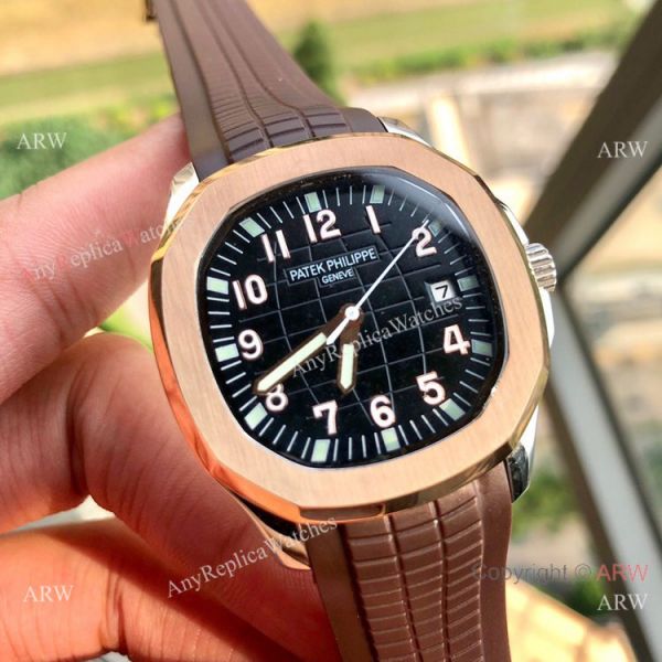 Buy Replica Patek Philippe Aquanaut 39mm Watches Rose Gold and Brown Buy Replica Patek Philippe Aquanaut 39mm Watches Rose Gold and Brown