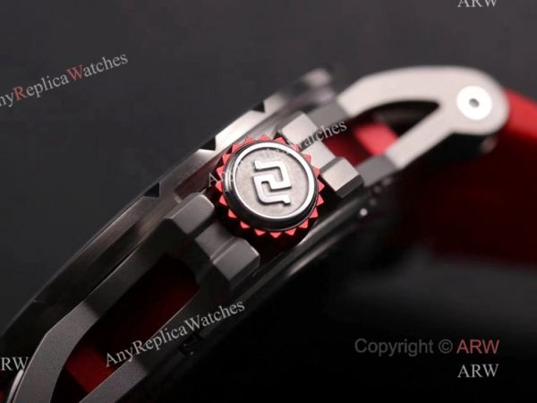 Swiss Replica Roger Dubuis Excalibur Spider Tourbillon Skeleton Watch With Red Rubber Band Swiss Replica Roger Dubuis Excalibur Spider Tourbillon Skeleton Watch With Red Rubber Band