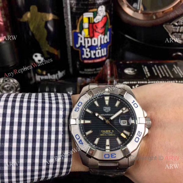 Tag Heuer Aquaracer Calibre 5 Stianless Steel Watches For Sale Tag Heuer Aquaracer Calibre 5 Stianless Steel Watches For Sale