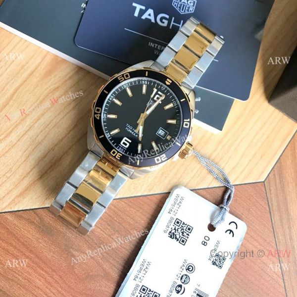 Swiss Replica TAG Heuer Formula One Watch Two Tone Black Dial Swiss Replica TAG Heuer Formula One Watch Two Tone Black Dial