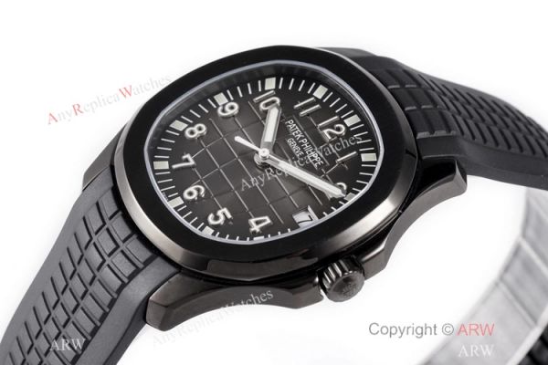 Swiss 1:1 Patek Philippe Aquanaut Series Watch DLC Carbon Case Swiss Cal324 Swiss 1:1 Patek Philippe Aquanaut Series Watch DLC Carbon Case Swiss Cal324