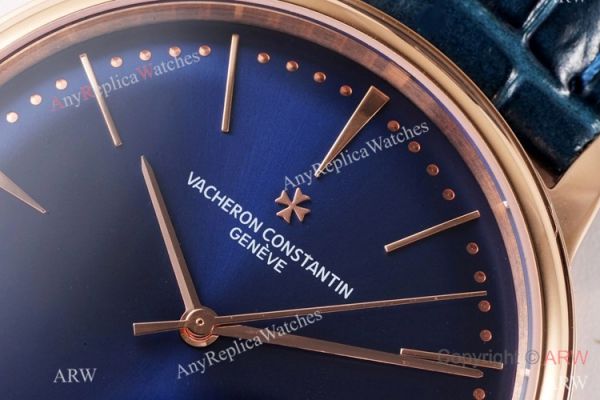 AI Factory Swiss Grade Vacheron Constantin Patrimony Watch Rose Gold Blue Dial AI Factory Swiss Grade Vacheron Constantin Patrimony Watch Rose Gold Blue Dial