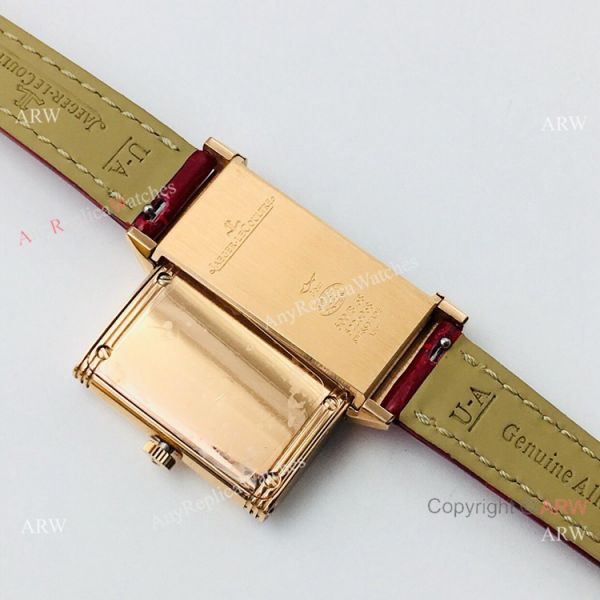 Swiss Copy Jaeger-LeCoultre Reverso One Duetto Rose Gold Diamond Watch Lady 20mm Swiss Copy Jaeger-LeCoultre Reverso One Duetto Rose Gold Diamond Watch Lady 20mm