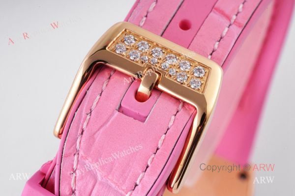 New Franck Muller Vanguard 32 Replica Ladies Watch With Pink Leather Strap New Franck Muller Vanguard 32 Replica Ladies Watch With Pink Leather Strap