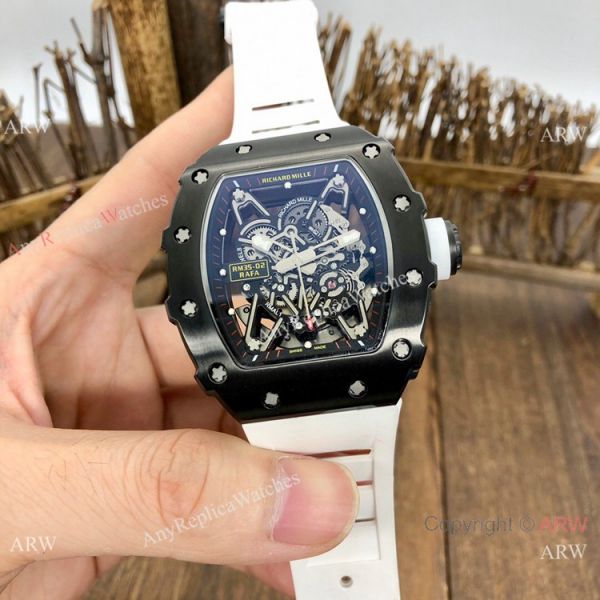 Best Quality Richard Mille RM35-02 Rafael Nadal All Black Watches Men Best Quality Richard Mille RM35-02 Rafael Nadal All Black Watches Men