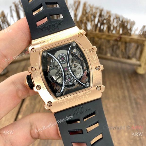 New Copy Richard Mille RM53-01 Pablo Macdonough Watch Rose Gold Diamond New Copy Richard Mille RM53-01 Pablo Macdonough Watch Rose Gold Diamond