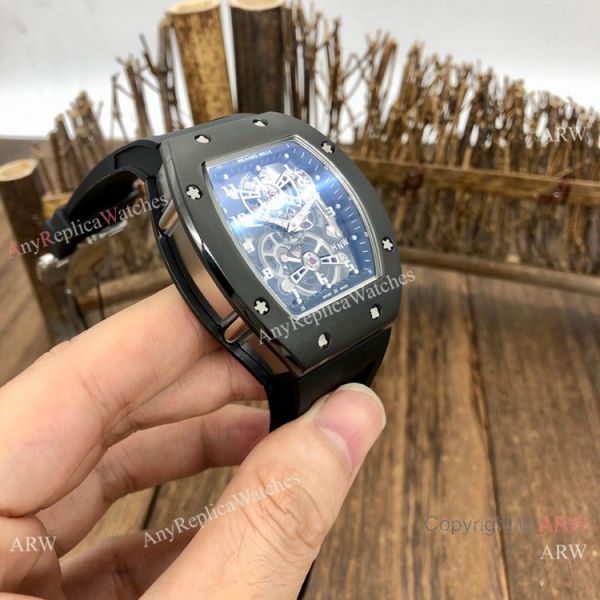 Swiss Quality Copy Richard Mille RM17-01 Black Ceramic Watches Swiss Quality Copy Richard Mille RM17-01 Black Ceramic Watches