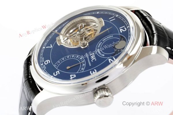 New! Swiss Replica IWC Portugieser Constant Force Tourbillon Watch Blue Dial New! Swiss Replica IWC Portugieser Constant Force Tourbillon Watch Blue Dial
