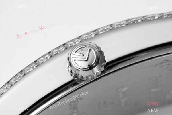 New! Swiss Grade Franck Muller Long Island Watch Full Diamond Yellow Markers New! Swiss Grade Franck Muller Long Island Watch Full Diamond Yellow Markers