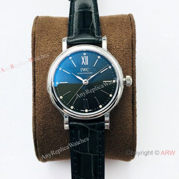 New! AAA Replica IWC Portofino Lady 34mm Watch Swiss 9015 Blue Dial New! AAA Replica IWC Portofino Lady 34mm Watch Swiss 9015 Blue Dial