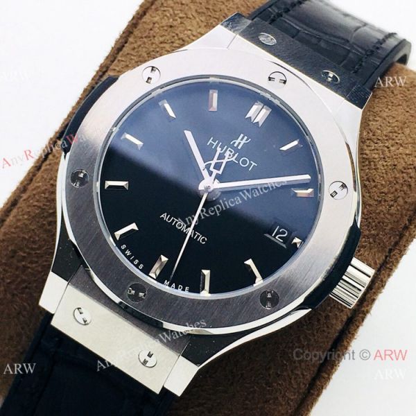 AAA Swiss Replica Hublot Classic Fusion Women Watches Swiss 2892 Black Dial AAA Swiss Replica Hublot Classic Fusion Women Watches Swiss 2892 Black Dial
