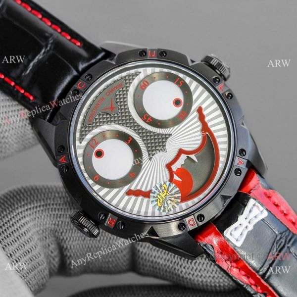 Swiss Grade Replica Konstantin Chaykin Joker Dracula Watches Black Steel Swiss Grade Replica Konstantin Chaykin Joker Dracula Watches Black Steel