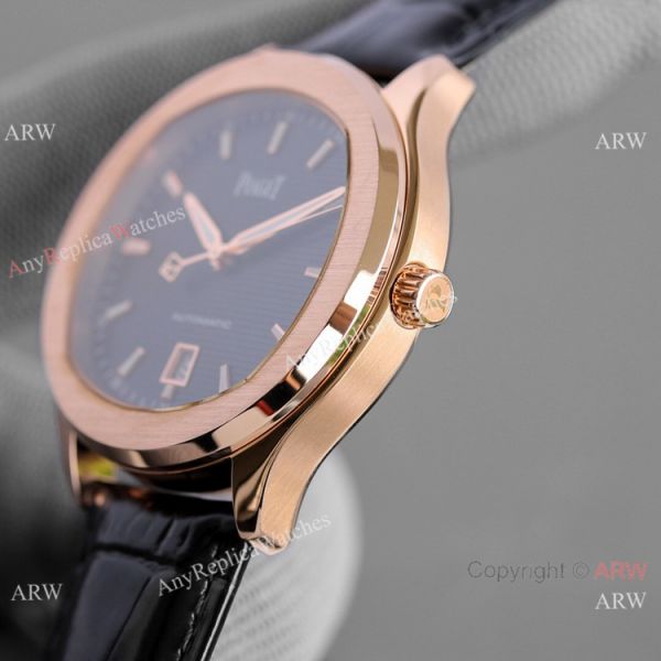 Swiss Replica Piaget Polo S Limited Edition Watches Blue Leather Strap Swiss Replica Piaget Polo S Limited Edition Watches Blue Leather Strap