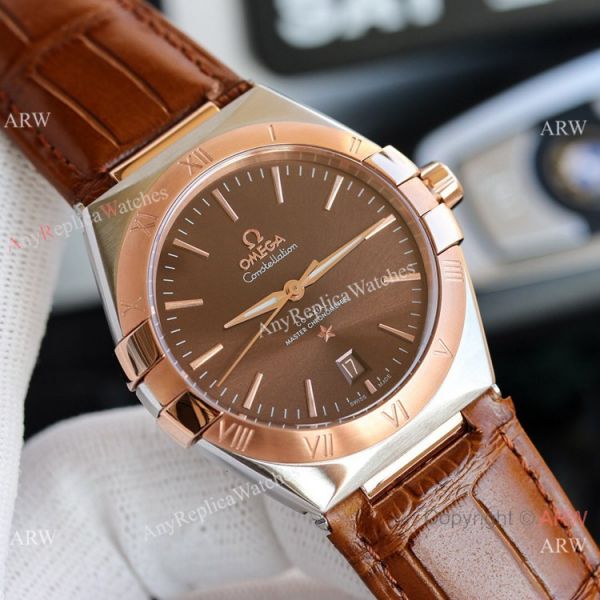 New! Swiss Copy Omega Constellation Gents Watches Rose Gold 39mm New! Swiss Copy Omega Constellation Gents Watches Rose Gold 39mm