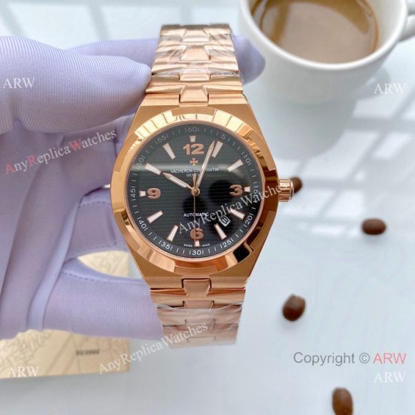 Copy Vacheron Constantin Geneve Overseas Watches SS White Face Copy Vacheron Constantin Geneve Overseas Watches SS White Face