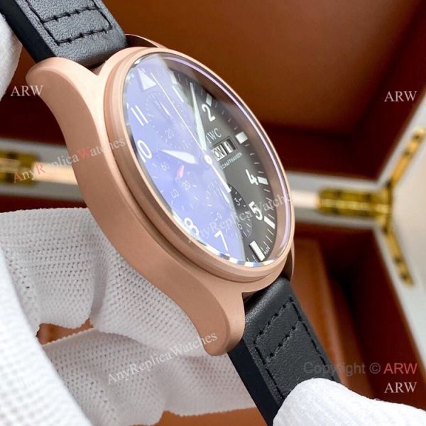 New Replica IWC Big Pilots Rose Gold Chronogaph Watch 43mm New Replica IWC Big Pilots Rose Gold Chronogaph Watch 43mm