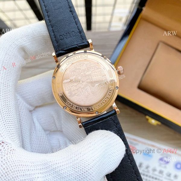 Knock off IWC Portofino Rose Gold Rhodium Face 40mm Knock off IWC Portofino Rose Gold Rhodium Face 40mm