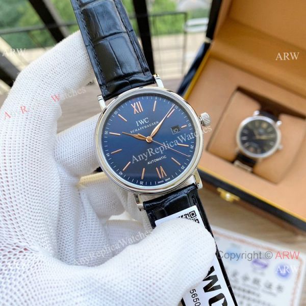 Knock off IWC Portofino Automatic Watches White Dial Black Leather Strap Knock off IWC Portofino Automatic Watches White Dial Black Leather Strap