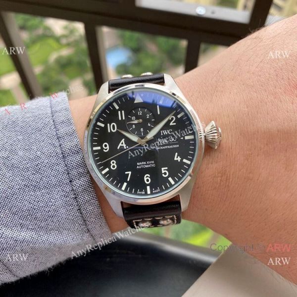 Copy IWC Pilot Mark XVIII Watches Rose Gold Blue Dial 44mm Copy IWC Pilot Mark XVIII Watches Rose Gold Blue Dial 44mm